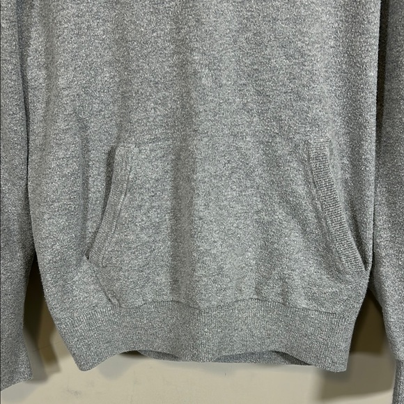 Faherty Jackson Sweater Hoodie Mens Grey Cliff Heather Sporty Relaxed Fit Sz M - Picture 6 of 9